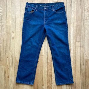 Carhartt‎ Mens Blue Jeans Size 38 14806 Workwear Outdoor